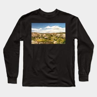 The View From Mojácar Pueblo Long Sleeve T-Shirt